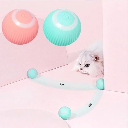 SmartyPaws Interactive Rolling Ball: Electric Cat Toy