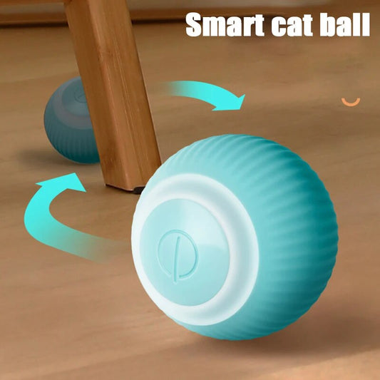 SmartyPaws Interactive Rolling Ball: Electric Cat Toy